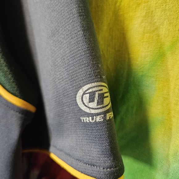 Oakland Athletics Dark Gray Team Baseball Jersey with Yellow Trim True Fan TagXL - Picture 6 of 14